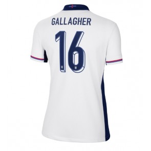 England Conor Gallagher #16 Hemmatröja Dam EM 2024 Kortärmad